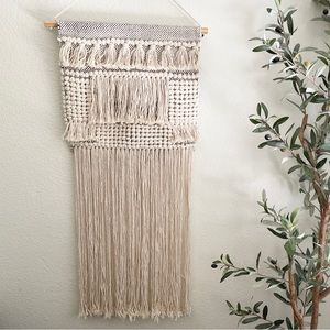 Boho Macrame Woven Wall Hanging